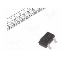 Transistor: NPN; bipolar; 40V; 0.6A; 0.225/0.3W; SC70,SOT323 | MMBT2222AWT1G  | MMBT2222AWT1G