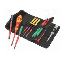 Screwdriver: insulated-set; insulated,slim; PZ/S1,PZ/S2; 1kVAC | WERA.05006608001 | 05006608001