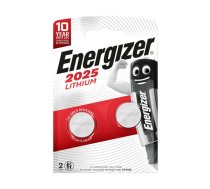 CR2025 baterijas 3V Energizer litija 2025 iepakojumā 2 gb. | BAT2025.E2  | 7638900248333