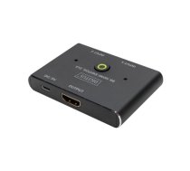 Digitus 8K HDMI Switch, 2x1 | DS-45341 | Black | DS-45341  | 4016032483663