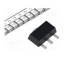 IC: voltage regulator; linear,fixed; 5V; 0.1A; SOT89; SMD; ±3.75% | UA78L05AIPK  | UA78L05AIPK