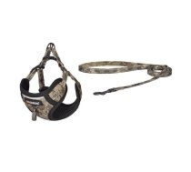 Dogness walking set leash 1,5m+harness for dog (moro) | DOG SET CAMO | 843775113762 | 066564