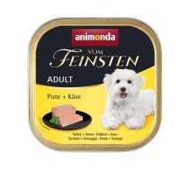 ANIMONDA Vom Feinsten Adult Turkey with cheese - wet dog food - 150g | DLPANMKAM0024 | 4017721823180 | DLPANMKAM0024