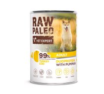 VETEXPERT Raw Paleo Duoprotein Turkey & Cod Adult - wet dog food - 400g | DLPVEEKAM0033 | 5902414212138 | DLPVEEKAM0033