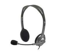 Logitech On-Ear Stereo Headset H111 | 981-000593  | 5099206057340 | 981-000593