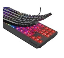 GAMING KEYBOARD GENESIS THOR 230 TKL DE RGB MECHANICAL OUTEMU RED BLACK HOT SWAP | NKG-2207 | 5901969444995 | WLONONWCRGGS8