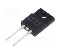 Diode: rectifying; THT; 600V; 10A; tube; Ifsm: 100A; TO220FP-2; 32ns | SDURF10H60-SMC | SDURF10H60