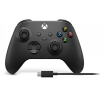 Microsoft XBOX Series Wireless Controller + USB-C Cable Carbon Black | AMMICKX1V800002  | 889842657517 | 1V8-00002