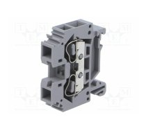 Splice terminal: rail; 57A; 800V; for DIN rail mounting; grey | WS10-SD-01P-11 | WS10-SD-01P-11-00Z(H)