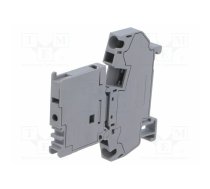 Splice terminal: rail; 10A; 800V; grey; 0.2÷4mm2 | WSF4-TA-01P-11 | WSF4-TA-01P-11-00Z(H)
