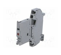 Splice terminal: rail; 10A; 800V; grey; 0.2÷4mm2 | WSF4-TA-01P-11-08 | WSF4-TA-01P-11-08Z(H)