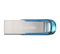 SanDisk Cruzer Ultra Flair  64GB USB 3.0 Blue    SDCZ73-064G-G46B | SDCZ73-064G-G46B  | 0619659163051