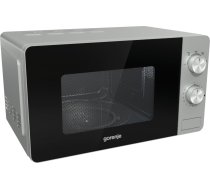 Gorenje | Microwave oven | MO17E1S | Free standing | 17 L | 700 W | Silver | MO17E1S  | 3838782175367