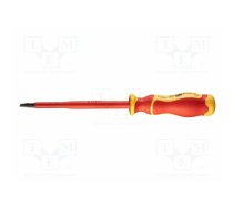 Screwdriver: insulated; slim; slot; 5.5x1mm; Blade length: 125mm | NEO-04-133 | 04-133