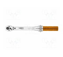 Wrench: torque; 250mm; 5÷25Nm; Holder: square; 1/4" | NEO-08-822 | 08-822