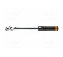 Wrench: torque; 410mm; 10÷60Nm; Holder: square; 3/8" | NEO-08-823 | 08-823