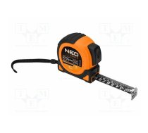 Measuring tape; L: 5m; Width: 19mm; Class: II; double-sided; measure | NEO-67-242 | 67-242