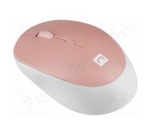 Mouse; HARRIER 2; white,pink; wireless,optical; No.of butt: 4; 10m | NMY-1962 | NMY-1962