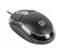 Mouse; VIREO 2; black; USB A; optical,wired; PnP; 1.25m | NMY-1983 | NMY-1983