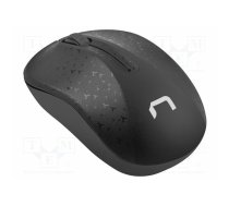 Mouse; TOUCAN; black; USB A; wireless,optical; No.of butt: 3; 10m | NMY-2037 | NMY-2037