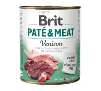 BRIT Paté & Meat with venison - 800g | DLZRITKMP0054 | 8595602557578 | DLZRITKMP0054