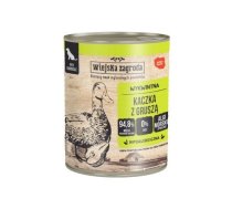 WIEJSKA ZAGRODA Duck with pear - wet dog food - 800g | DLPWZAKAM0018 | 5905342295884 | DLPWZAKAM0018