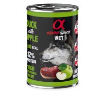 ALPHA SPIRIT WET Duck with apple - wet dog food - 400g | DLPALSKAM0003 | 8437015969985 | DLPALSKAM0003