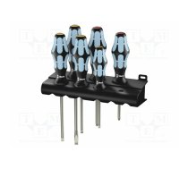 Screwdriver: universal-set; Phillips,slot; hanger; 6pcs. | WERA.05032060001 | 05032060001