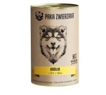 PAKA ZWIERZAKA Rabbit and boar with pumpkin - wet dog food - 400g | DLPPZWKAM0005 | 5907780109556 | DLPPZWKAM0005