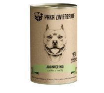 PAKA ZWIERZAKA Lamb and apple with mint - wet dog food - 400g | DLPPZWKAM0001 | 5907780109242 | DLPPZWKAM0001