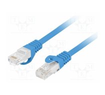 Patch cord; U/UTP; Cat 6; RJ45 plug,both sides; stranded; Cu; LSZH | PCU6-10CU-0025-B | PCU6-10CU-0025-B