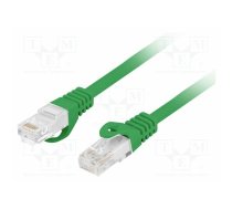 Patch cord; U/UTP; Cat 6; RJ45 plug,both sides; stranded; Cu; LSZH | PCU6-10CU-0025-G | PCU6-10CU-0025-G