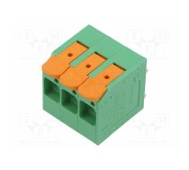 Connector: PCB terminal block; terminal; 76A; 600V; straight; 1x3 | DG2216V-10.0-03P14 | DG2216V-10.0-03P-14-00Z(H)