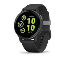 Viedpulkstenis GARMIN Vivoactive 5 Melns — 42 mm korpuss, AMOLED 1,2 collu, GPS/GLONASS/Galileo, 5 ATM, optiskais HR, SpO2, 11 dienu akumulators | 010-02862-10 | 753759324902 | SIAGARZEG0328