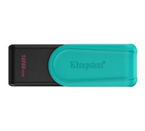 Kingston 128GB Portable USB 3.2 Gen 1 DataTraveler Exodia S (Black/Turquoise) | DTXS/128GB | 740617348699