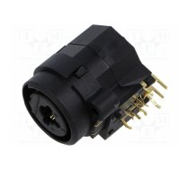 Connector: Jack 6,3mm + XLR; socket; female; angled 90°; THT; 3A | NTR-NCJ10FI-H-0 | NCJ10FI-H-0