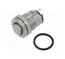 Switch: vandal resistant; Pos: 2; SPST-NO; 2A/36VDC; IP65; OFF-ON | 6312H-10ZEJB12VS | ONPOW6312H-10ZE/J/B/12V/S