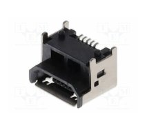 Connector: USB B micro; SMT; PIN: 5; horizontal; shielded | GMCB05821124-AMP-0 | GMCB05821124EU