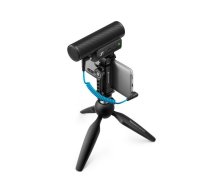 Sennheiser MKE 400 Mobile Kit - condenser, supercardioid microphone with low-pass filter with Manfrotto tripod | S509257 | 4044155259018 | MISSENMIK0004