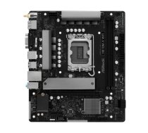 ASRock H810M-X WIFI mātesplate (H810M-X WIFI) | 90-MXBS6-A0UAYZ | 4711581490659