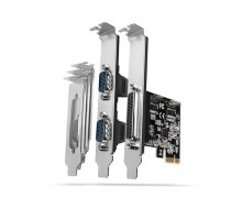 AXAGON PCI-Express card with one parallel and two serial ports 250 kbps | PCEA-PSN | PCEA-PSN | 8595247905390