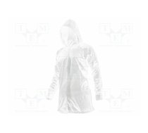 Raincoat; Size: one size; transparent; with a hood | LAHTI-LPPP01U | LPPP01U