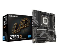 GIGABYTE Z790 D Motherboard - Supports Intel Core 14th Gen CPUs, 12+1+１ Phases Digital VRM, up to 7600MHz DDR5 (OC), 3xPCIe 4.0 M.2, 2.5GbE LAN, USB 3.2 Gen 2 | Z790 D | 4719331861186 | PLYGIG1700076