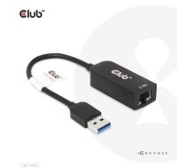 I/O ADAPTER USB3.2 TO RJ45/M/F CAC-1420 CLUB3D | CAC-1420 | 8719214471255