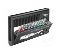 Tools set: screwdriver bits; plastic box; 1/4"; 10pcs. | WERA.05057418001 | 05057418001