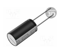 Capacitor: electrolytic; low ESR; THT; 100uF; 10VDC; Ø5x11mm; ±20% | EEUFR1A101H | EEUFR1A101H