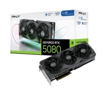 PNY GeForce RTX 5080 Overclocked Triple Fan GPU NVIDIA 16 GB GDDR7 | VCG508016TFXPB1-O | 0751492794266 | WLONONWCRJ740