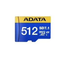 MEMORY MICRO SDXC 512GB SD7.1/UD512GEX3L1-C ADATA | UD512GEX3L1-C | 4711085947376