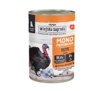 WIEJSKA ZAGRODA Puppies Monoprotein Turkey - wet dog food - 400g | DLPWZAKAM0019 | 5905342297451 | DLPWZAKAM0019