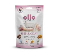 OLLO Air-Dried Skin & Coat Lamb strips - dog treat - 80g | DLPOLLPRZ0002 | 5905567513336 | DLPOLLPRZ0002